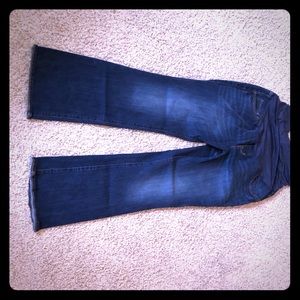 2 pair old navy maternity jeans